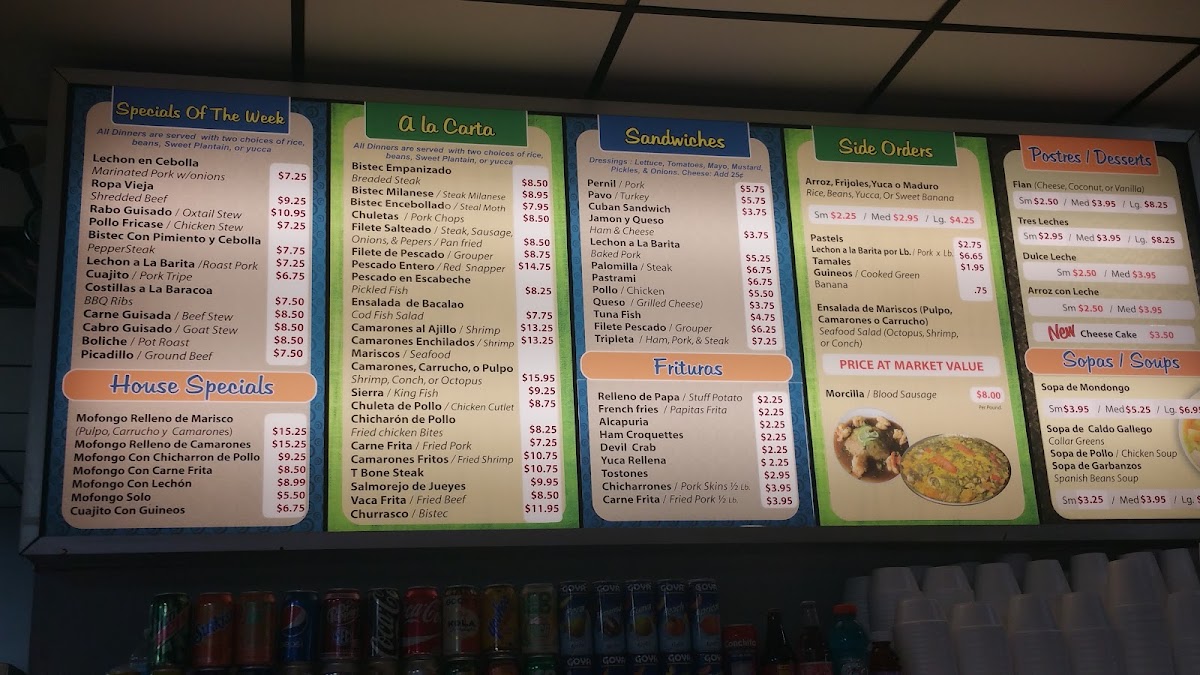 La Lechonera Menu - Image 5